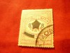 Timbru Liberia 1913 supratipar 8C/3C - Uzuale , stampilat