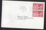 United States 1949 Veterans meeting x 2 FDC K.507