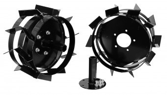 ProGARDEN Set 2 roti metalice 350x6 cu manicot 23mm foto