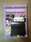 DICTIONAR DE PERSONAJE de MARIN PREDA de MARIN IANCU , ANDREEA VLADESCU , 1995