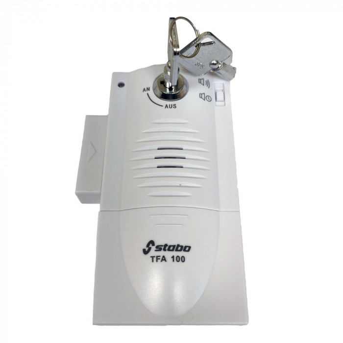 Resigilat : Sistem de alarma Stabo TFA 100 pentru usa, fereastra, 90 dB, activare