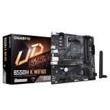 Placa de baza Gigabyte B550M K WIFI6E, Socket AM4, DDR4, Micro-ATX