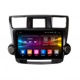 Navigatie Auto Multimedia cu GPS Android Toyota Highlander (2009 - 2014), Display 10 inch, 2GB RAM + 32 GB ROM, Internet, 4G, Aplicatii, Waze, Wi-Fi,