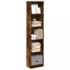 VidaXL Bibliotecă, stejar fumuriu, 40x24x176 cm, lemn prelucrat 857796