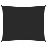 Cumpara ieftin Panza parasolar, negru, 2,5 x 3 m, HDPE, 160 g/m&sup2;