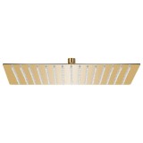 Cumpara ieftin Cap de dus tip ploaie patrat, auriu 40 x 40 cm otel inoxidabil