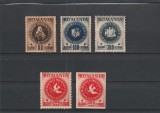 ROMANIA 1946 LP 202 ARLUS SERIE MNH NESTAMPILATA