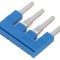 Punte cu șuruburi albastră 6mm UL94V-0