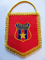 Fanion fotbal STEAUA Bucuresti (anii `80) foto