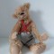 Urs, Ursulet, Artist Hand Made, 30cm, plush tip mohair fin, moale, articulat