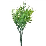Ramură Artificială Bambus, Crenguțe Decorative, Verde, 30cm, Oem