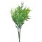 Ramură Artificială Bambus, Crenguțe Decorative, Verde, 30cm