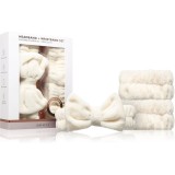 Zo&euml; Ayla Headband &amp; Wristband Set set pentru demachiere cu bentiță cosmetică