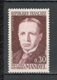 Franta.1964 20 ani moarte G.Mandel-jurnalist si om politic SF.461, Nestampilat