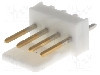 Conector cablu-placa, 4 pini, tata, MOLEX - 22-29-2041