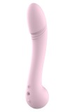 Vibrator Punctul G Amour Lea, 10 Moduri Vibratii, Silicon, USB, Roz, 22.1 cm