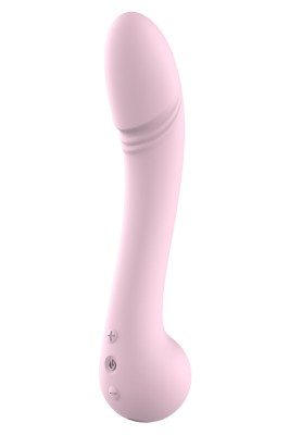 Vibrator Punctul G Amour Lea, 10 Moduri Vibratii, Silicon, USB, Roz, 22.1 cm foto