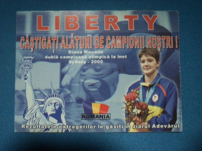 CARTE POSTALA TEMATICA LIBERTY