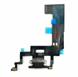 Banda Flex Incarcare iPhone XR Neagra, Mufa Dock Conector