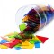 Poligoane colorate - set 450 buc PlayLearn Toys