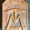 CLUJ 1924 TARGUL MOSILOR/ ,,Lupa Capitolina&quot;/ INSIGNA VECHE DE COLECTIE (33 x 22 mm.)