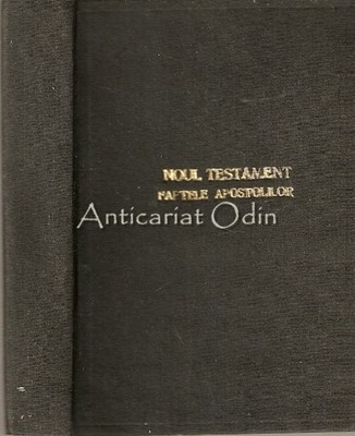 Noul Testament. Faptele Apostolilor - M. Baltuta foto