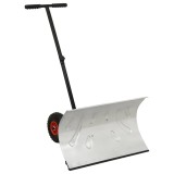 Cumpara ieftin Lopata manuala pentru zapada, cu roti