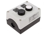 Casetă de comandă cu 2 butoane IP67 plastic