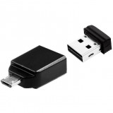 Memorie USB 16GB + OTG Adapter, Verbatim