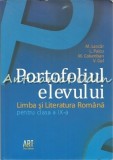 Portofoliul Elevului. Clasa A IX-A - M. Lascar, L. Paicu