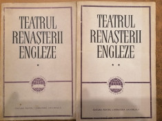 teatrul renasterii engleze 2 volume foto