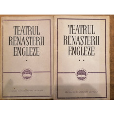 teatrul renasterii engleze 2 volume