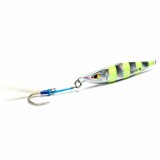 Vobler Pilker Mustad Jig Daggerman, Full Chrome, 20cm, 100g
