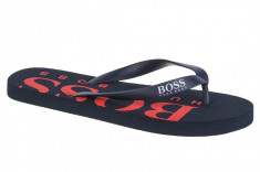 Papuci flip-flop BOSS Flip Flops J29286-849 albastru marin foto