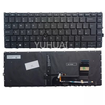 Tastatura Laptop, HP, ZBook Firefly 14 G8, iluminata, layout UK foto