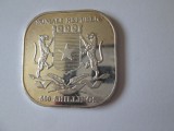 Rara! Republica Somali a 500 Shillings 2005 UNC din material argintat, Africa