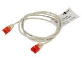 Patch cord Goobay U/UTP Cat 6 RJ45, cablu litat Cu, mufă dublă