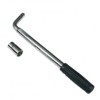 Cheie auto roti telescopica pentru prezoane, dimensiuni 17mm, 19mm lungime 360mm - 510mm, maner cauciuc, Oem