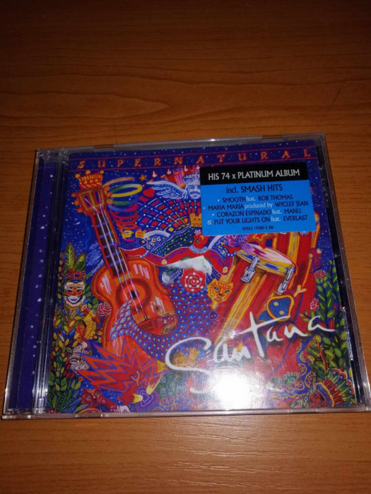 Santana Supernatural Cd audio Arista 1999 EU NM