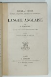 NOUVEAU COURS ...de LANGUE ANGLAISE par T. ROBERSTON , DEUXIEME PARTIE , 1874