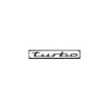 Abtibild &quot;TURBO&quot; culoare Alb Cod:DZ-076 Automotive TrustedCars, Oem