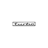 Abtibild &quot;TURBO&quot; culoare Alb Cod:DZ-076 Automotive TrustedCars, Oem