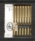 Polonia.2001 100 ani Filarmonica Varsovia MP.393, Nestampilat