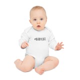 Body Bebelusi, alb, Nou Nascut, fete/baieti, cu mesaj amuzant, marimea 68, #BabyLife