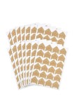 Cumpara ieftin Coltare sticker pentru fotografii culoare kraft, set 240 buc