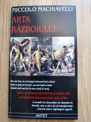 Niccolo Machiavelli - Arta razboiului foto