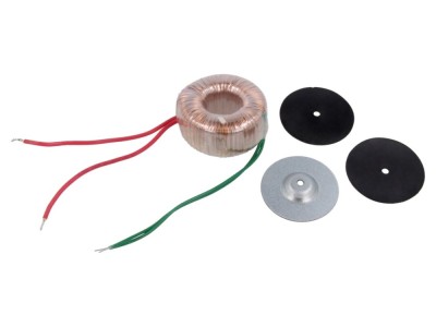 Transformator Toroidal 30VA 230V 15V 2A Cabluri IP00 foto