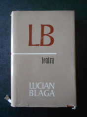 LUCIAN BLAGA - TEATRU (1970, editie cartonata) foto