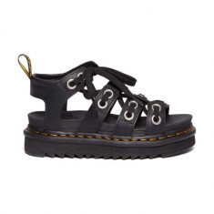 Dr. Martens sandale de piele Blaire HDW femei, culoarea negru, cu platforma, DM30701001