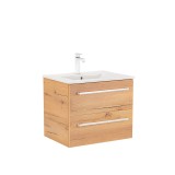 Dulap inferior Vario Clam 60 cu lavoar stejar-stejar